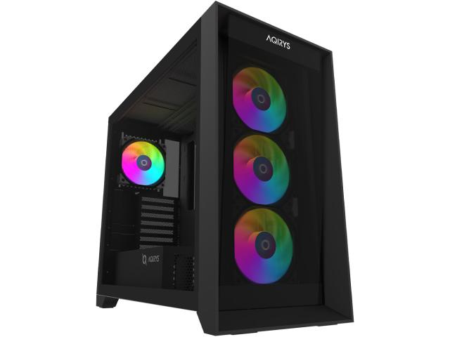 Carcasa AQIRYS XO-1 Black, Fara Sursa