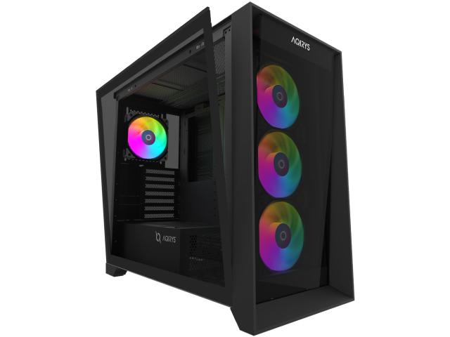 Carcasa AQIRYS XO-1 Black, Fara Sursa