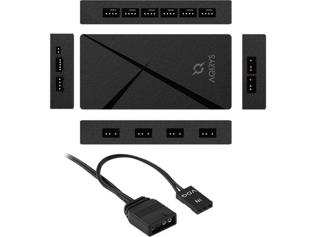 Carcasa AQIRYS XO-1 Black, Fara Sursa