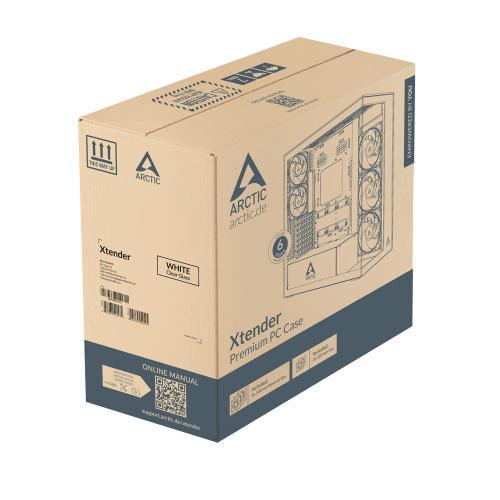 Carcasa ARCTIC Xtender, MiddleTower, E-ATX, Alb - ACPCC00014A