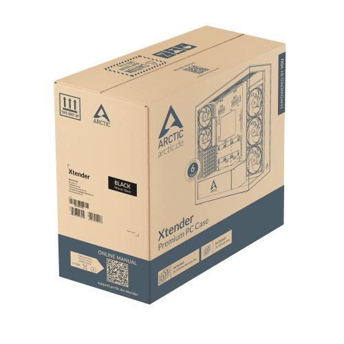 Carcasa ARCTIC Xtender Mirror, MiddleTower, E-ATX, Negru - ACPCC00018A