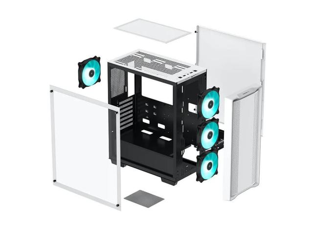 Carcasa DeepCool CC560 White, Fara Sursa