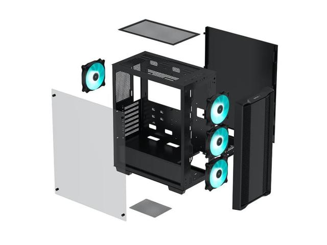 Carcasa DeepCool CC560 Black, Fara Sursa