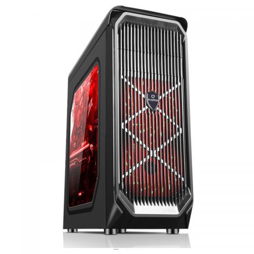 Carcasa Floston RED BARS, fara sursa