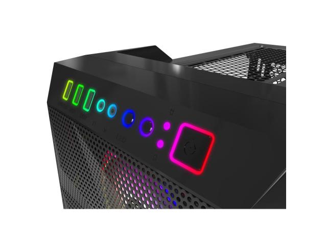 Carcasa Gamdias Athena M1 Black, fara sursa