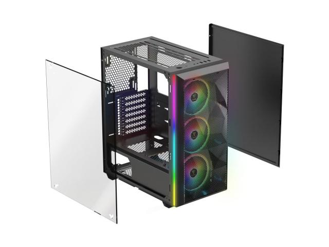 Carcasa Gamdias Athena M2 Black, fara sursa