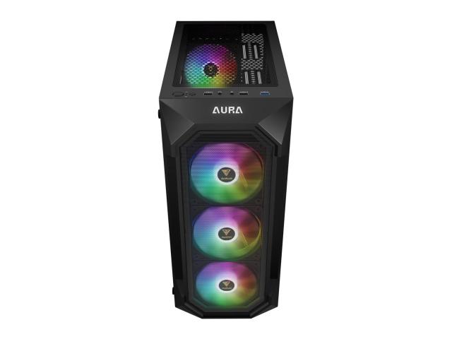 Carcasa Gamdias Aura GC1 Elite ARGB Black, Fara sursa