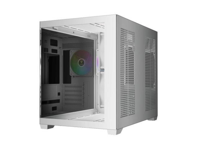 Carcasa Gamdias Aura GC10M V2 ARGB White, Fara sursa