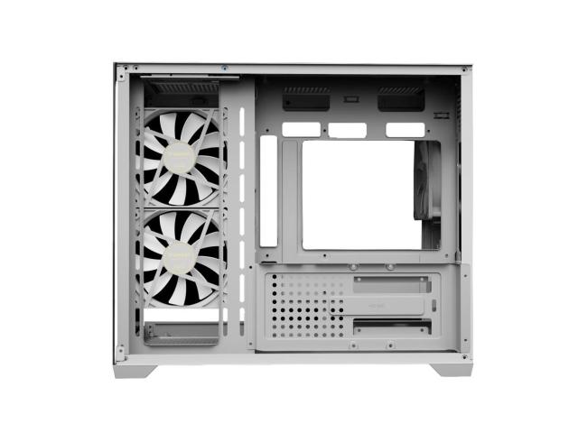 Carcasa Gamdias Aura GC10M V2 ARGB White, Fara sursa
