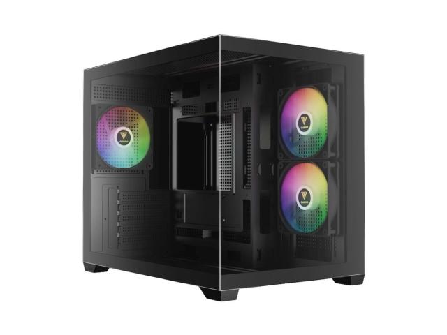 Carcasa Gamdias Aura GC10M V2 ARGB Black, Fara sursa