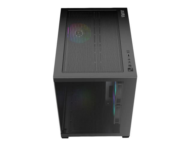 Carcasa Gamdias Aura GC10M V2 ARGB Black, Fara sursa