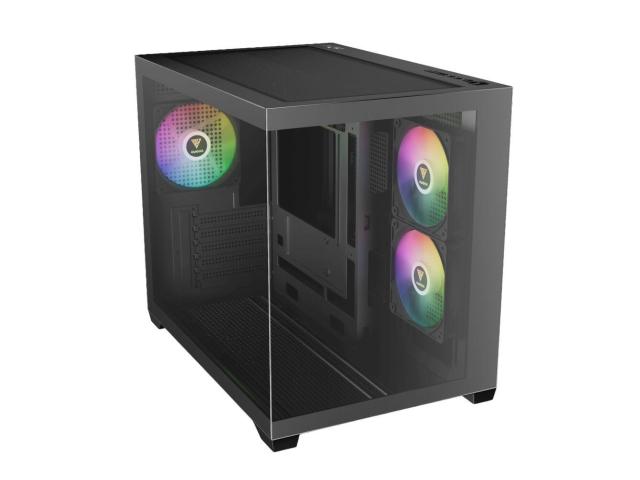 Carcasa Gamdias Aura GC10M V2 ARGB Black, Fara sursa