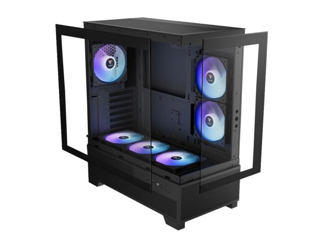 Carcasa Gamdias Aura GC12 aRGB neagra