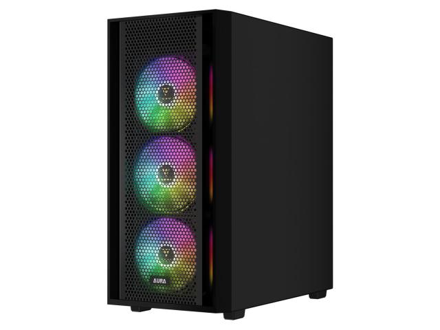 Carcasa Gamdias Aura GC2 Elite ARGB Black, Fara sursa