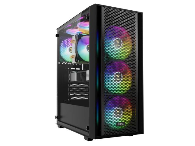 Carcasa Gamdias Aura GC2 Elite ARGB Black, Fara sursa