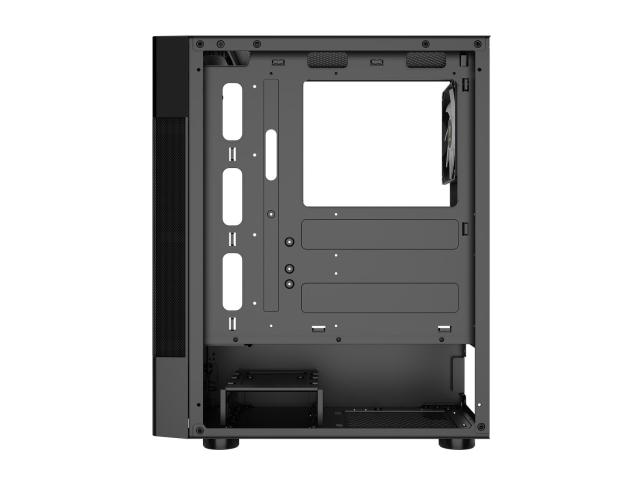 Carcasa Gamdias Aura GC5 Black, aRGB LED, Fara Sursa