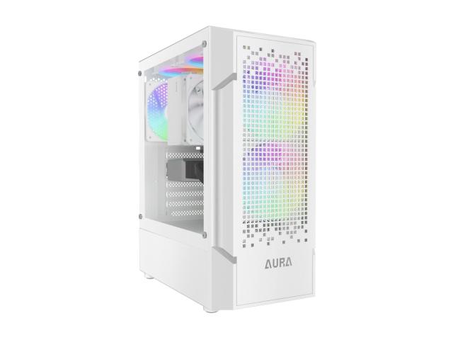 Carcasa Gamdias Aura GC7 ARGB White, Fara sursa