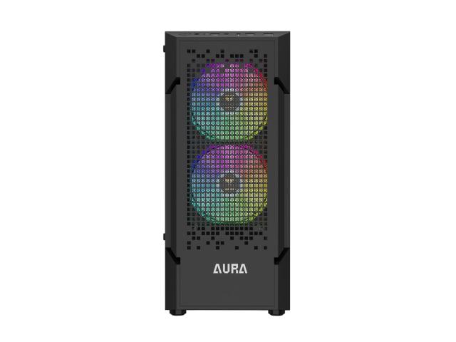 Carcasa Gamdias Aura GC7 ARGB Black, Fara sursa