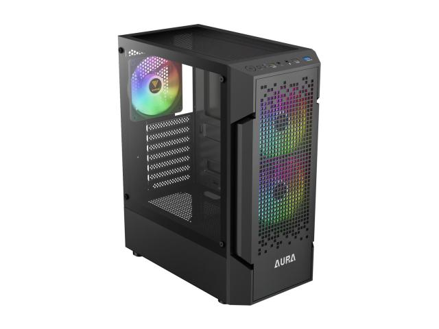 Carcasa Gamdias Aura GC7 ARGB Black, Fara sursa