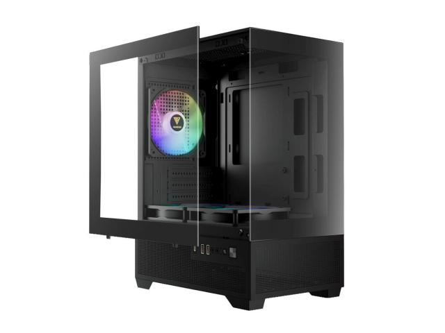 Carcasa Gamdias Aura GC9M Elite ARGB Black, Fara sursa