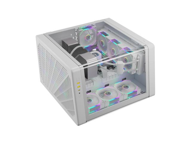 Carcasa Gamdias Neso P1-Pro White, Fara sursa