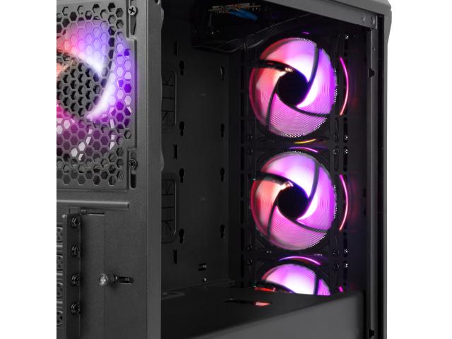 Carcasa Natec Genesis Irid 503 ARGB Micro, Fara sursa