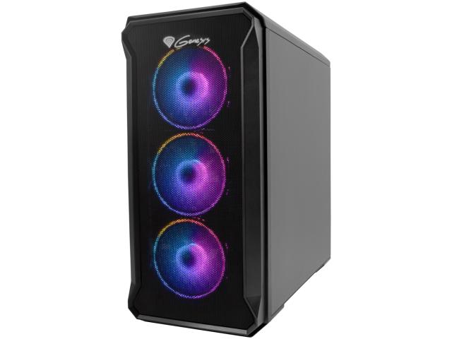 Carcasa Natec Genesis Irid 503 ARGB Micro, Fara sursa