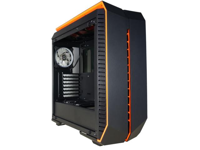 Carcasa Inaza Devastator Black/Orange, Fara sursa