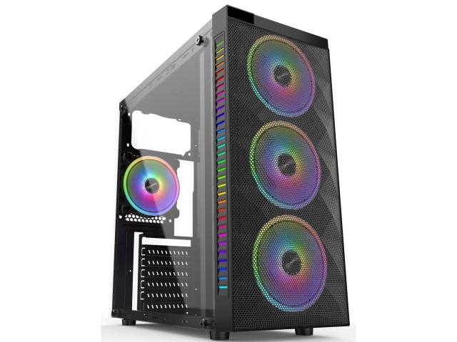 Carcasa Inaza Stealth Tempered Glass, Fara Sursa