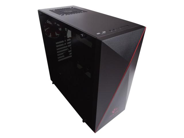 Carcasa Inaza Vengeance Black-Red, Fara sursa
