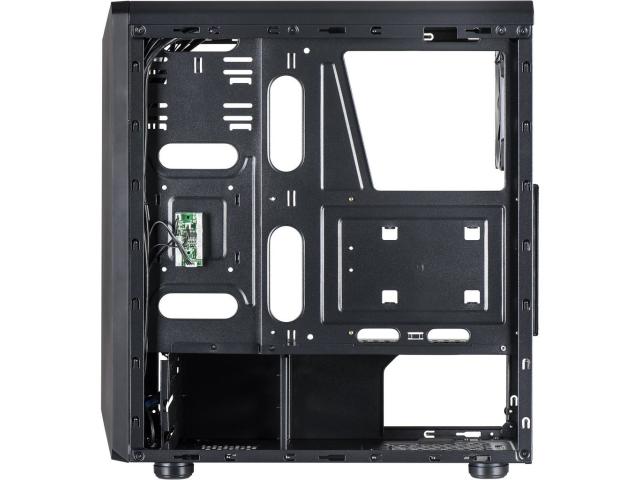 Carcasa Inter-Tech C-III Saphir Black, fara sursa