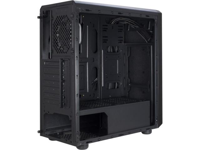 Carcasa Inter-Tech C-III Saphir Black, fara sursa