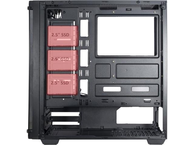 Carcasa Inter-Tech Cobweb, Fara sursa