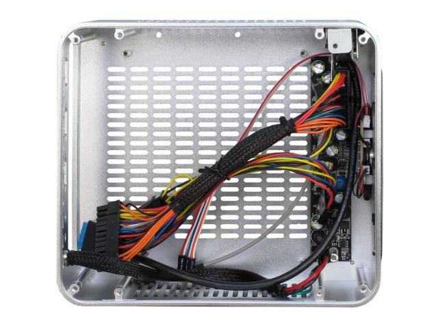 Carcasa Inter-Tech E-W80S, 60W, Silver