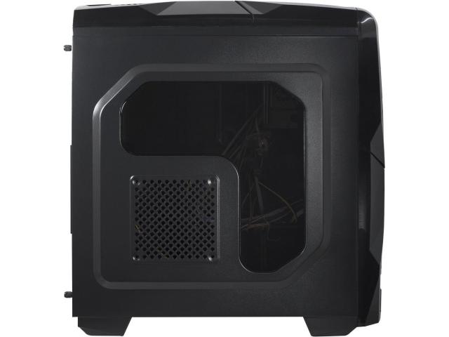 Carcasa Inter-Tech K1 Black Case, Fara sursa
