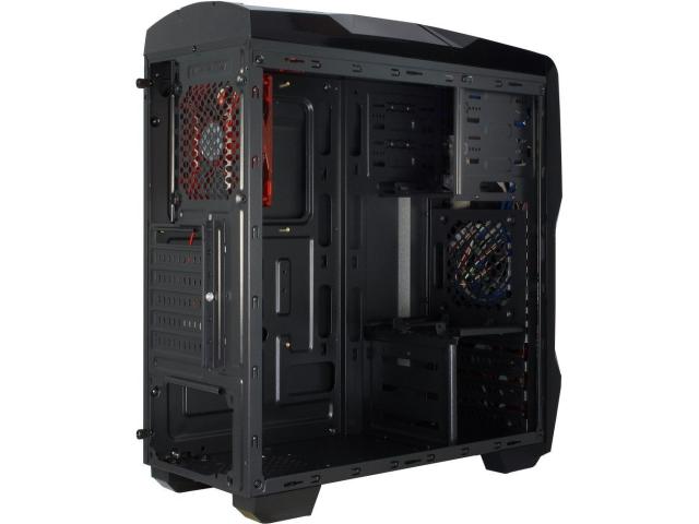 Carcasa Inter-Tech K1 Black Case, Fara sursa