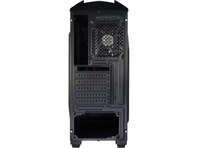 Carcasa Inter-Tech Q2 Illuminator Blue, Fara sursa