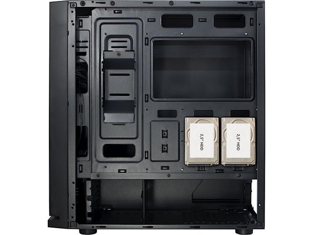 Carcasa Inter-Tech W-III RGB, Fara sursa