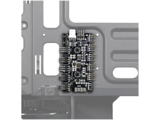 Carcasa Inter-Tech X-608 Infinity, Fara sursa