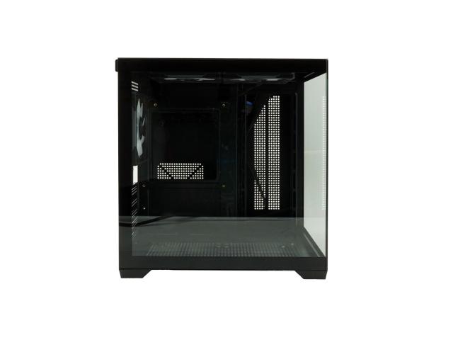 Carcasa panoramica Inaza Cube neagra