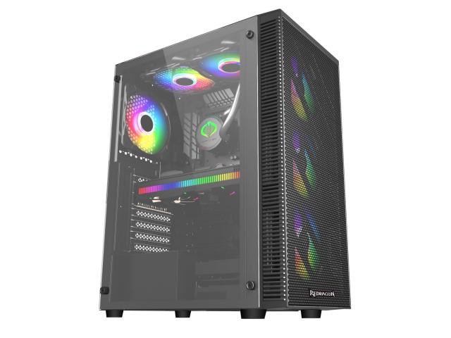 Carcasa Redragon BliztWing Black, Fara sursa