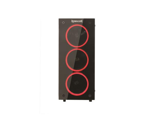 Carcasa Redragon TrailBreaker Black, fara sursa