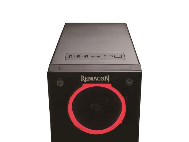 Carcasa Redragon TrailBreaker Black, fara sursa