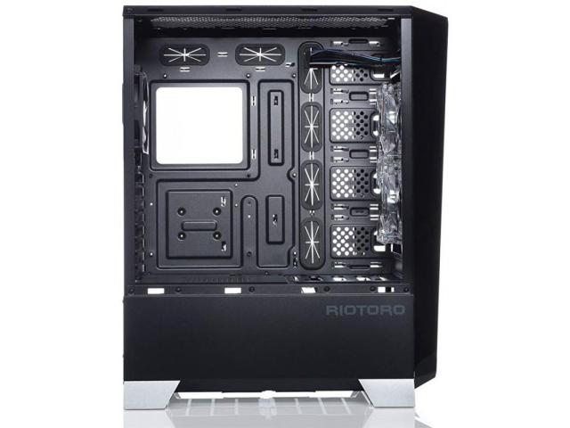 Carcasa Riotoro CR1280 Black, fara sursa