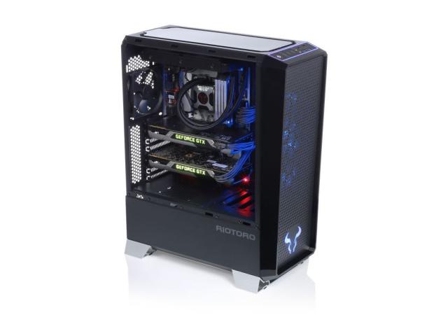 Carcasa Riotoro CR1280 Black, fara sursa