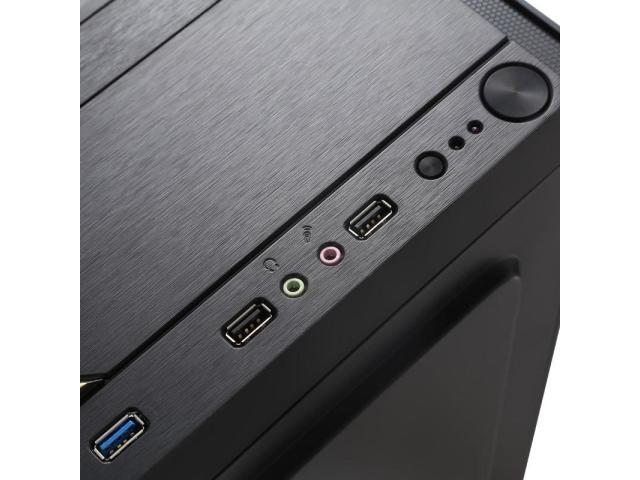 Carcasa Segotep AND mini Black-Red, 350W