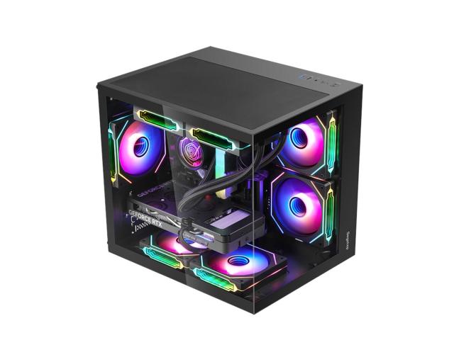 Carcasa Segotep Brave W1 Black, Fara sursa