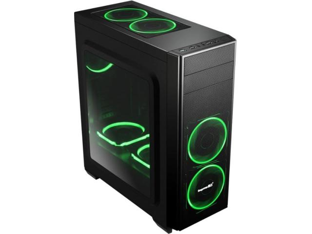 Carcasa Segotep Halo 5 Black, fara sursa