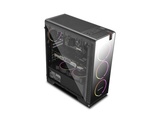 Carcasa Segotep Halo 7 Plus Black, Fara sursa