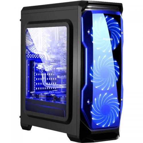 Carcasa Segotep Halo Black, fara sursa